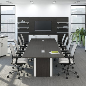 Boardroom Table with Electric Modules Boardroom Table with Electric Modules